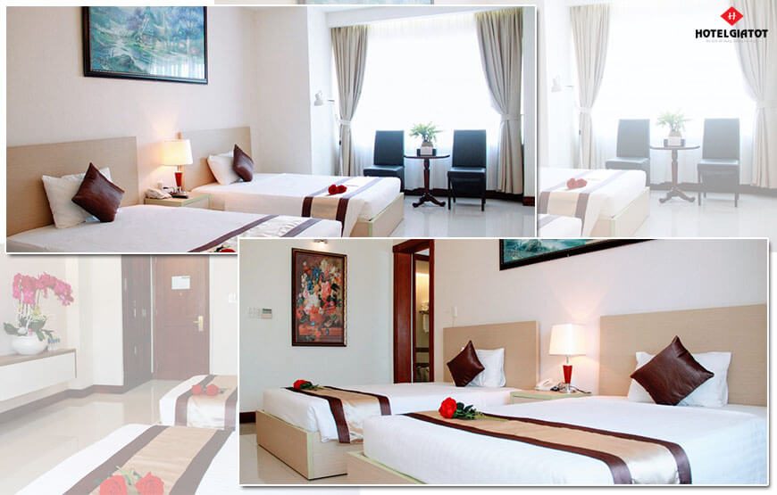 Combo Khách sạn Sunrise Tây Ninh 3⭐ Phòng Family dành cho nhóm 04 khách